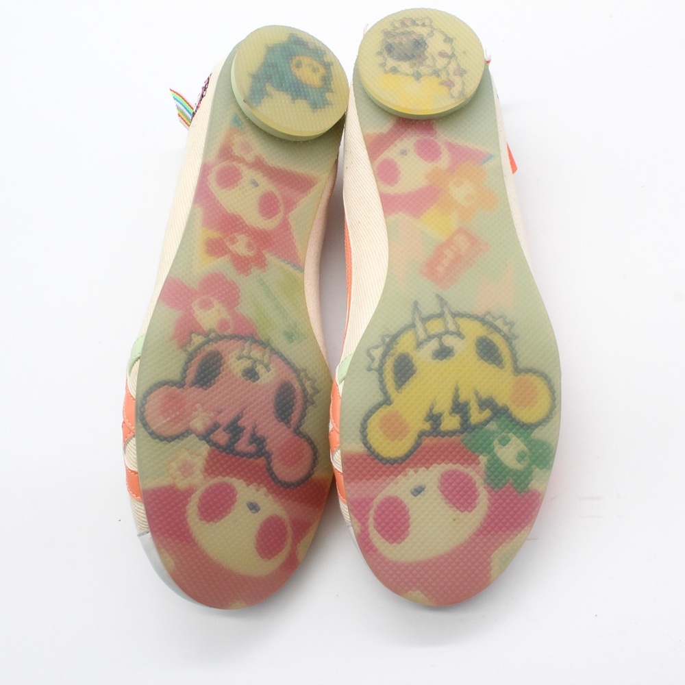 Onitsuka Tiger y2k vintage Lunetta ballet flat Toki Doki RARE women’s 7 sample - Picture 4 of 10